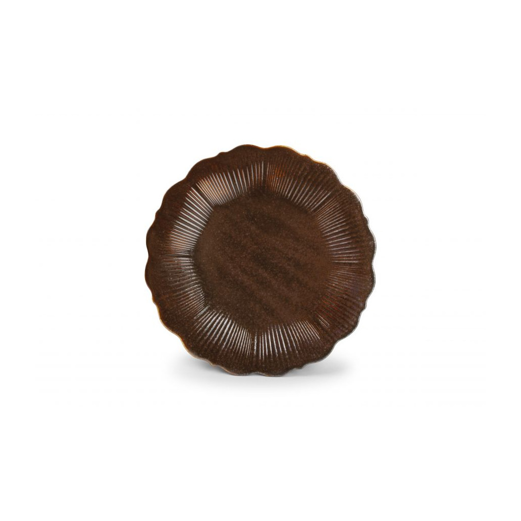 CHIC Plate 29cm bronze Floret