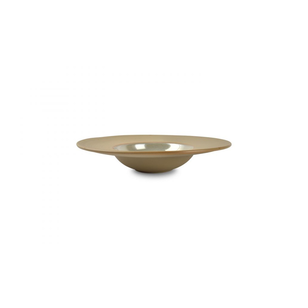 CHIC Deep plate 28/15xH5cm pearl Ostra