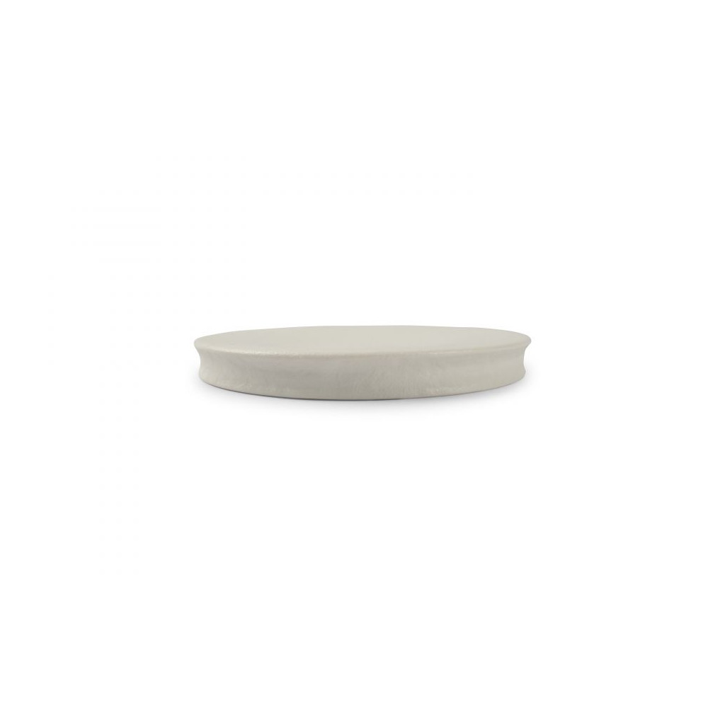 CHIC Serving plate 21,5xH2cm white Roche