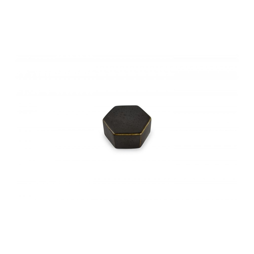 CHIC Serving dish 7,5xH3,5cm black Roche