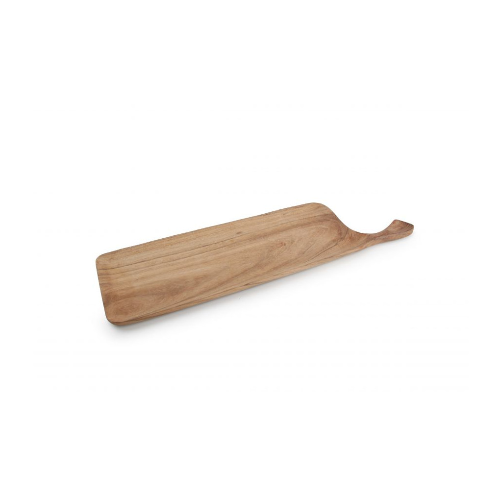 Wood & Food Serving board 50x15cm with handle acacia Palla