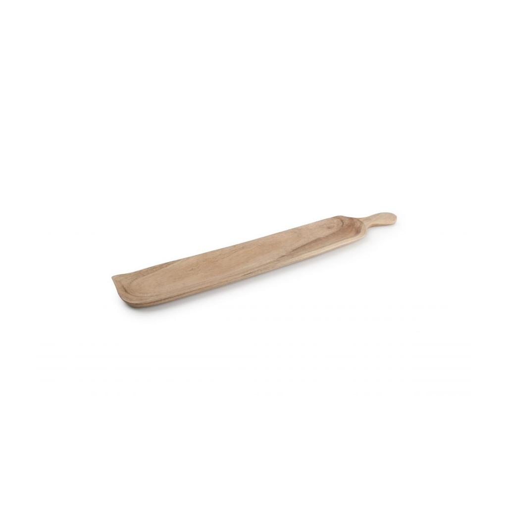 Wood & Food Serving board 50x7cm with handle acacia Palla