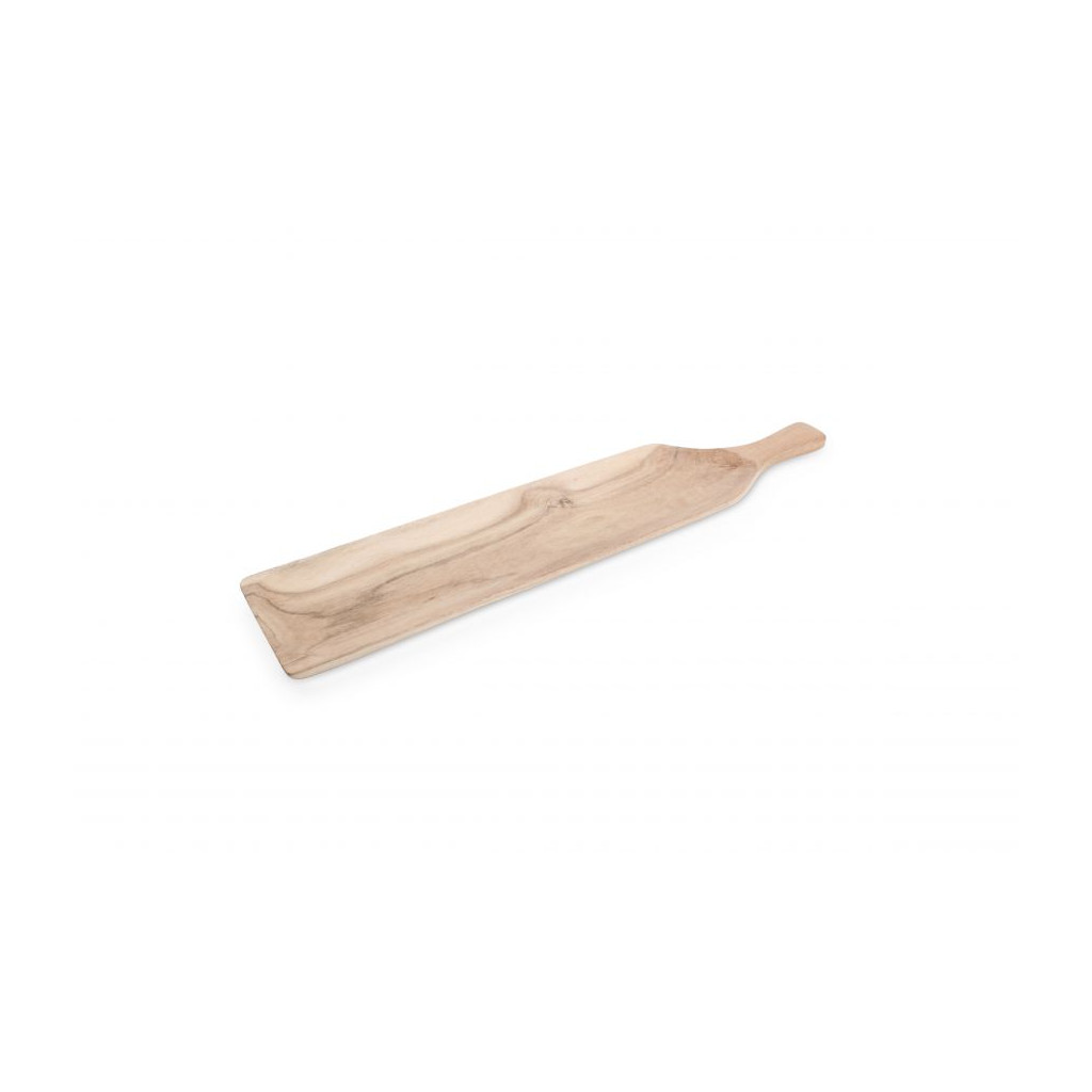 Wood & Food Serving board 50x10cm with handle acacia Palla