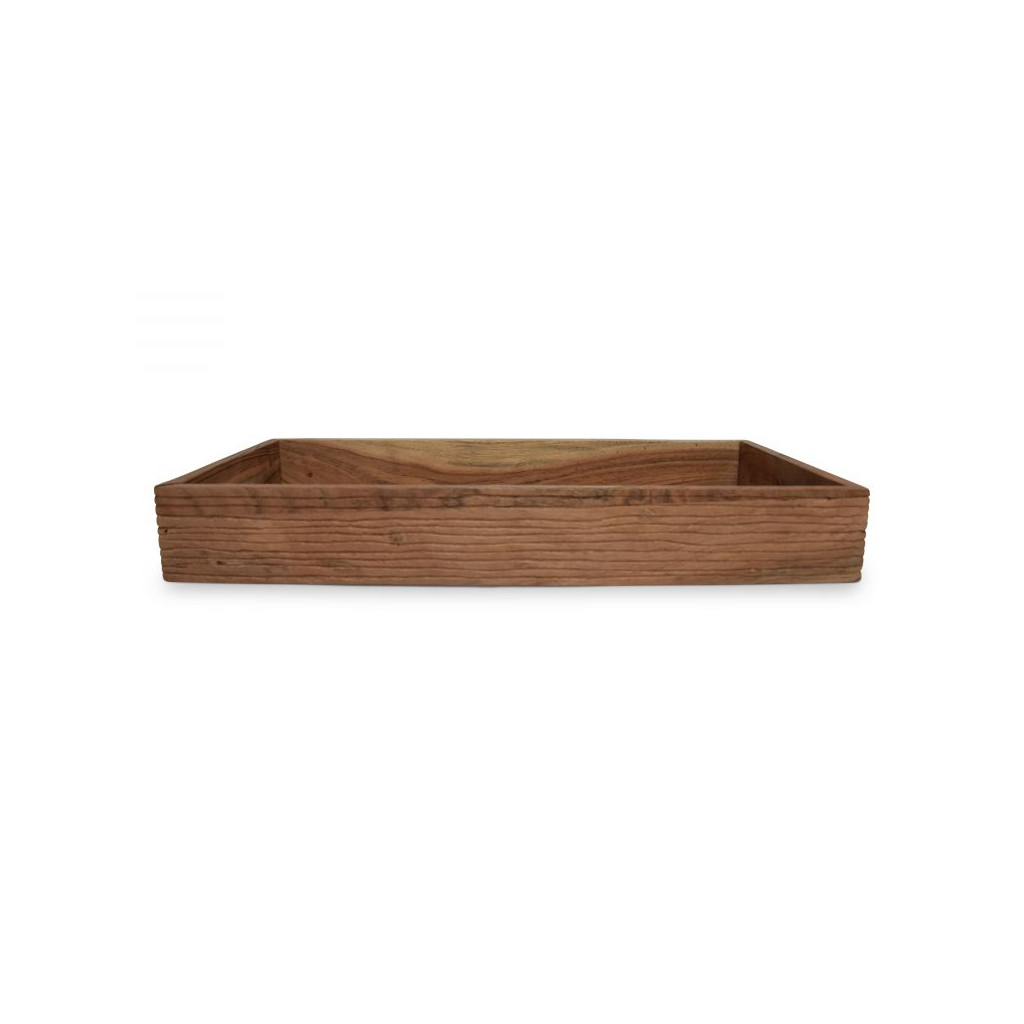 Wood & Food Serving tray 48x24xH6,5cm natural Venna