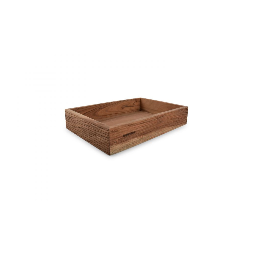 Wood & Food Serving tray 26,5x32,5xH6,5cm natural Venna