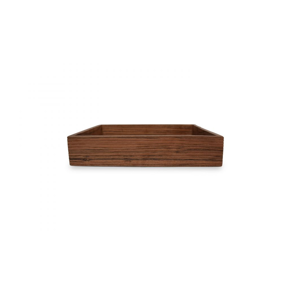 Wood & Food Serving tray 26,5x32,5xH6,5cm natural Venna