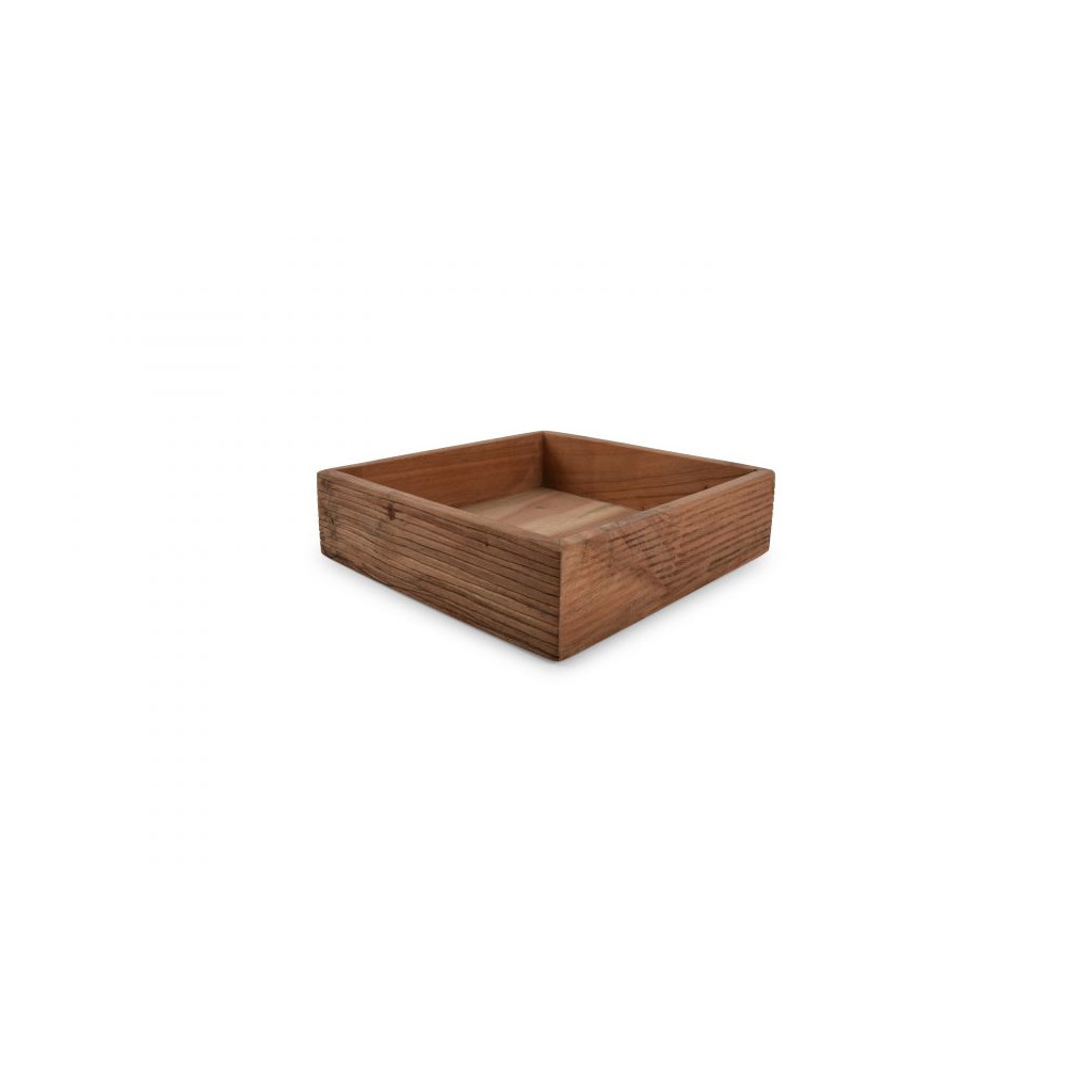 Wood & Food Serving tray 24x24xH6,5cm natural Venna