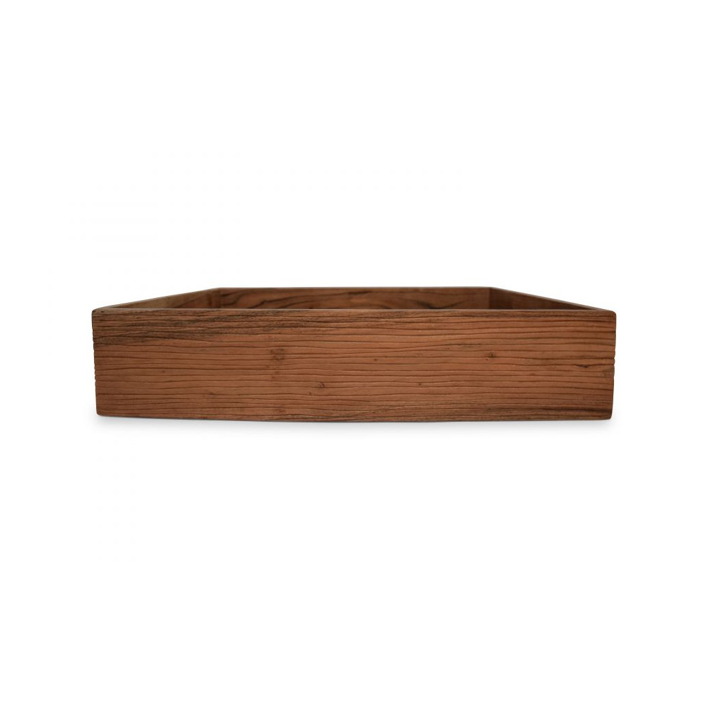 Wood & Food Serving tray 48x40xH10cm natural Venna