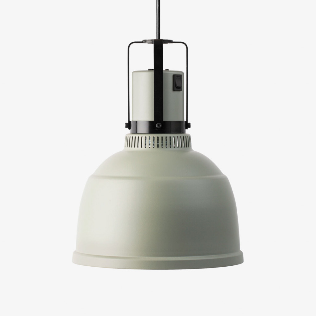 Stayhot Heat Lamp Focus RO, Standard Cord, Cement Grey