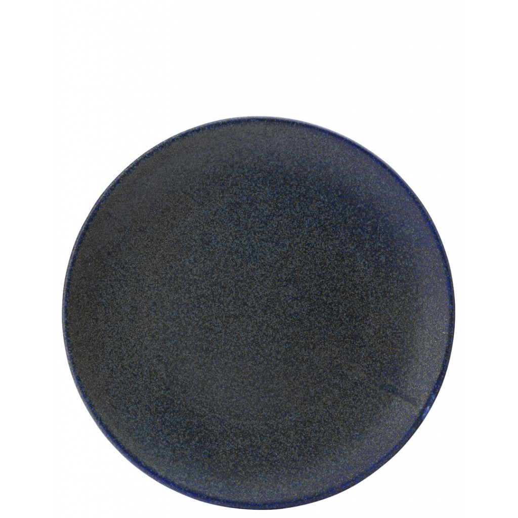 Utopia Granite Blue Coupe Plate 9" (23cm)