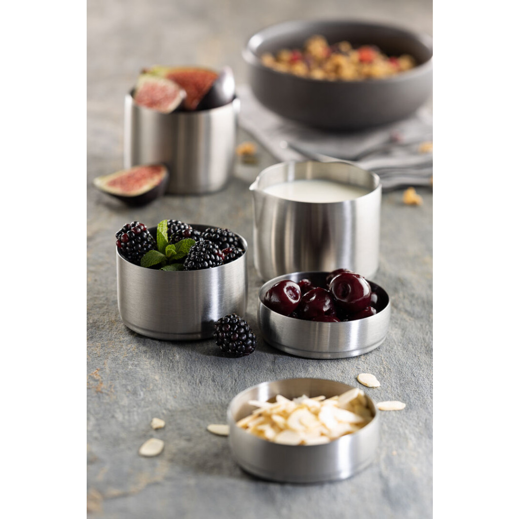 Utopia Stainless Steel Dip Pot 3" (7.5cm) 4oz (10cl)