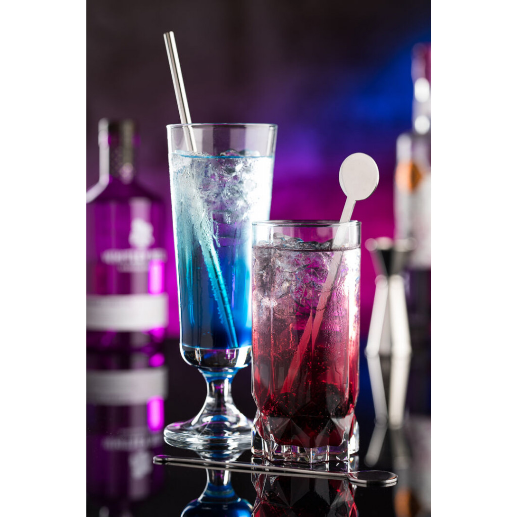 Utopia SS Matt Black Cocktail Straw 5.5" (14cm)