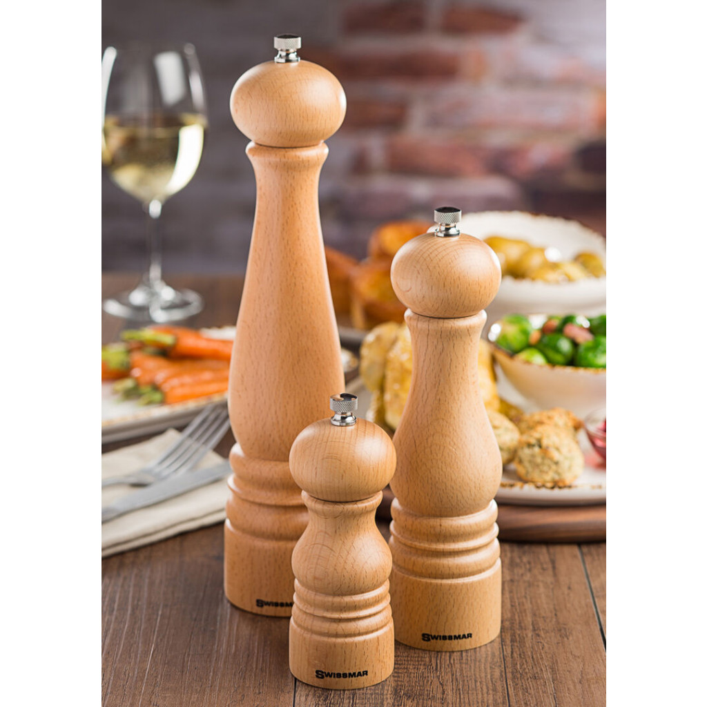 Utopia Castell Natural Pepper Mill 12" (30cm)