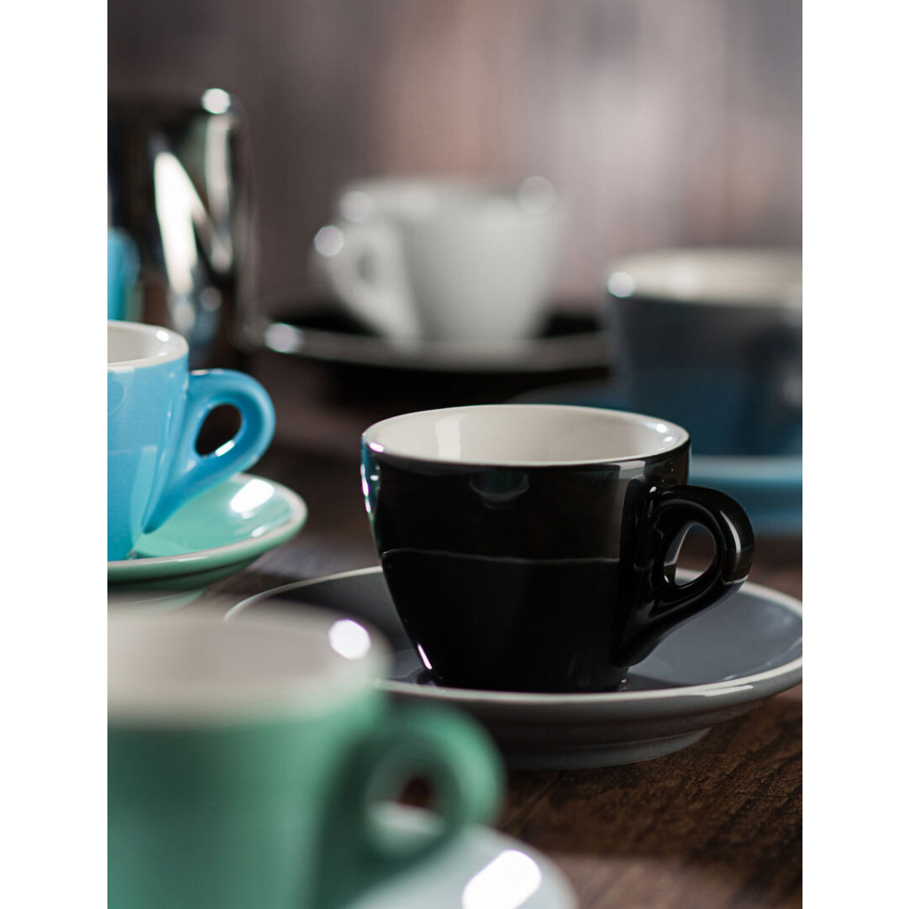 Utopia Barista Black Saucer 6" (15cm)