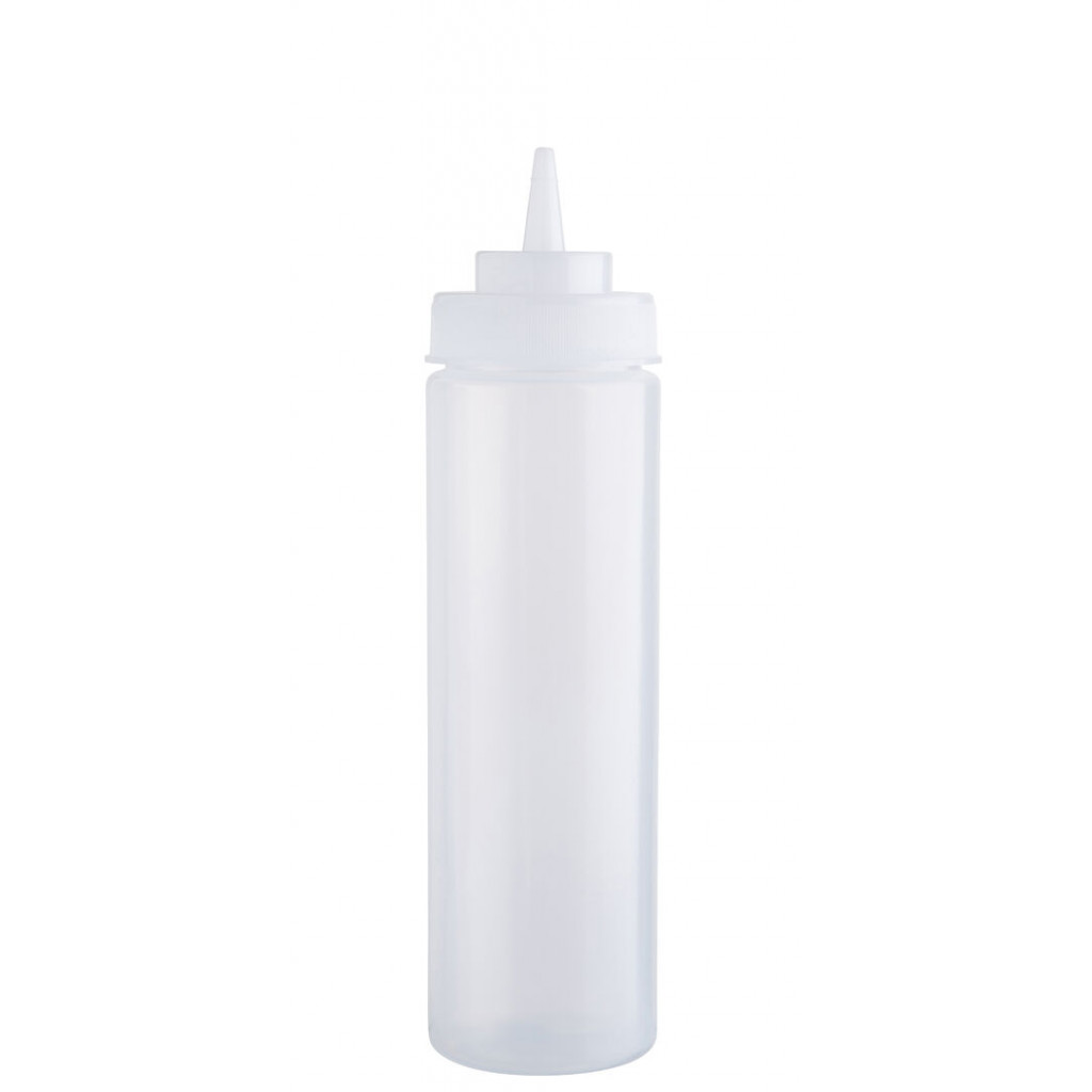 Utopia Clear Squeezy Sauce Bottle 24oz (68cl)