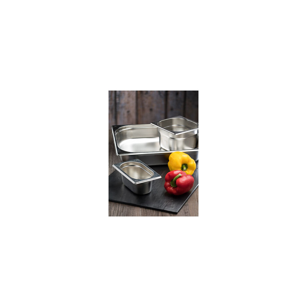 Utopia Stainless Steel GN 1/4 Handled Lid