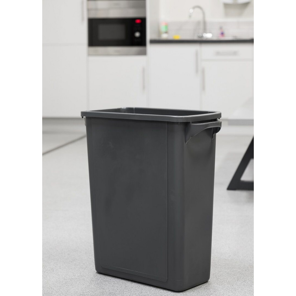 Utopia Trimline Grey Container 87L