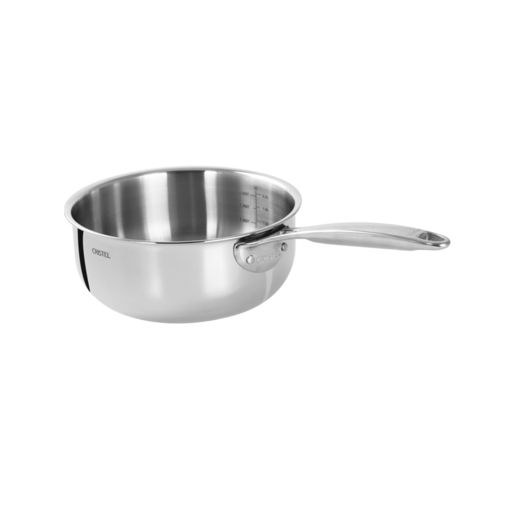 CASTEL PRO MULTIPLY 24 CM SAUCEPAN FIXED HANDLE