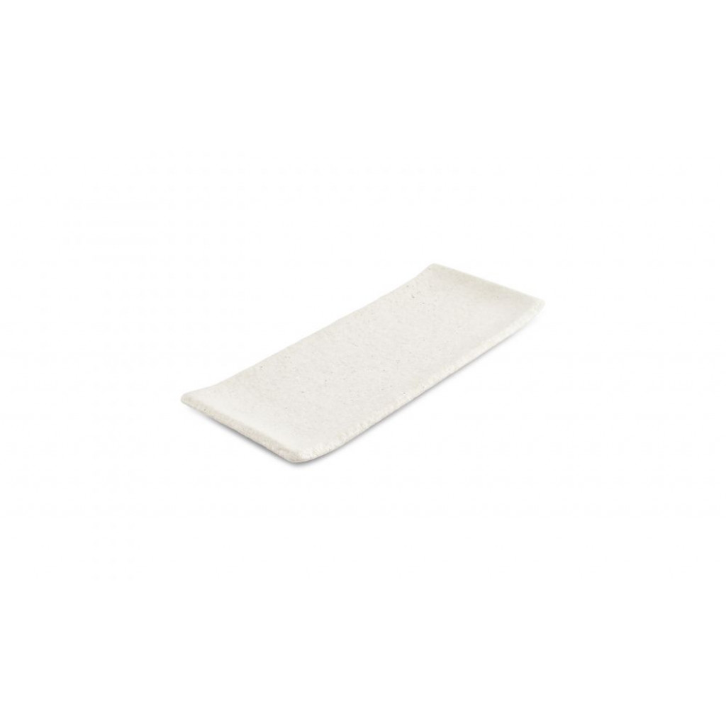 F2D Serveerschaal 29x12xH2cm chalk white Calca