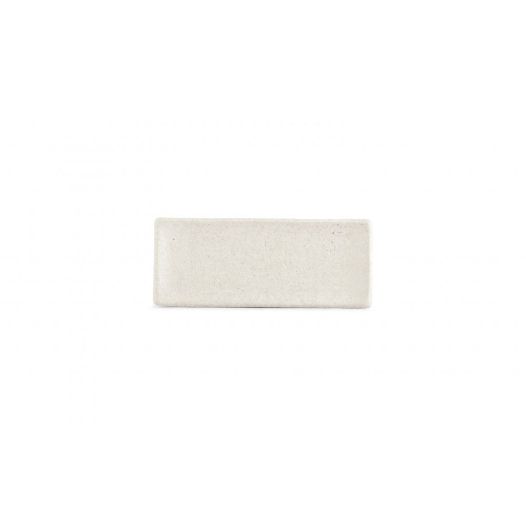 F2D Serveerschaal 29x12xH2cm chalk white Calca