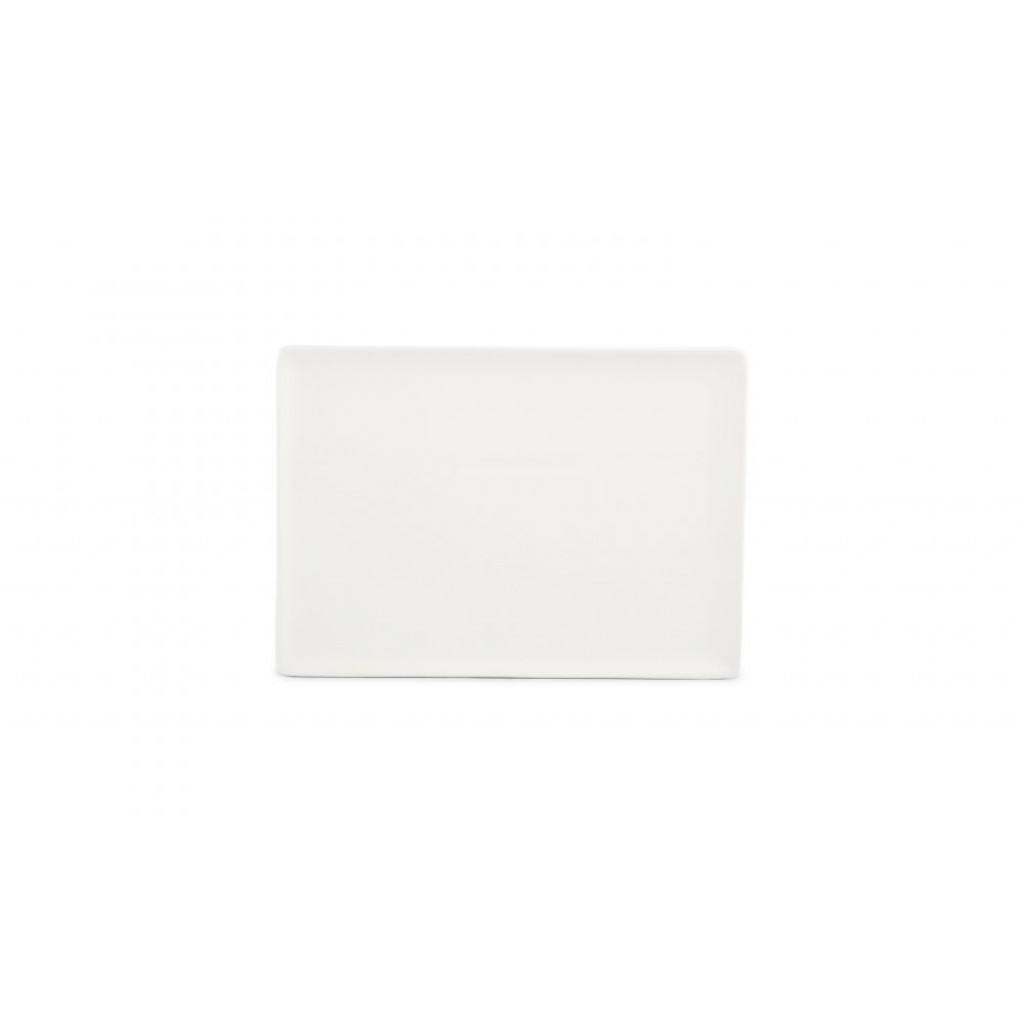 F2D Plate 28x20cm white Dusk