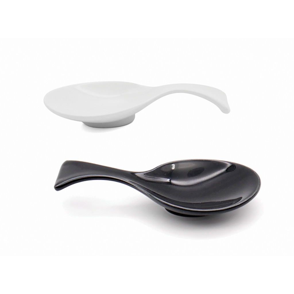 Porcellane Saronno FINGER Spoon FINGER Black Black Color