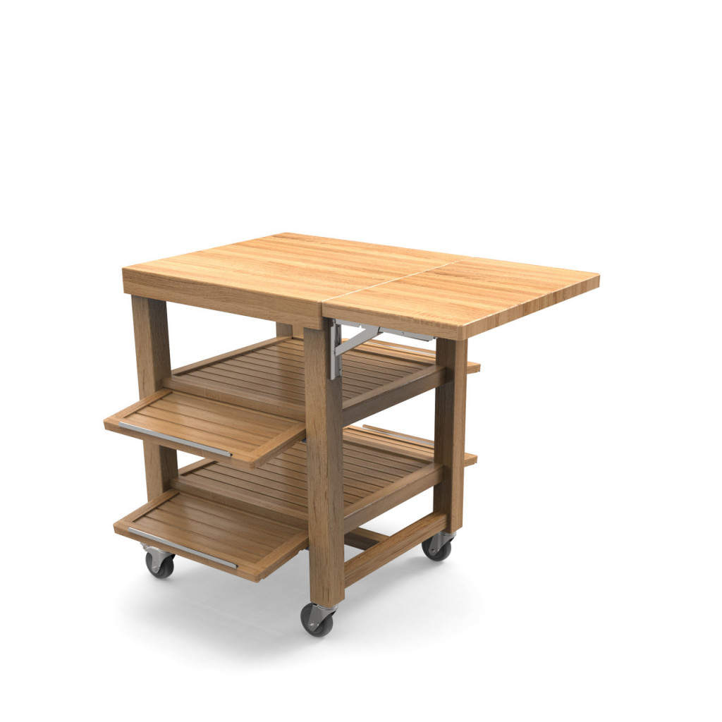 Craster Flow Oak Single Trolley :
1159.5 × 1082 × 960 mm