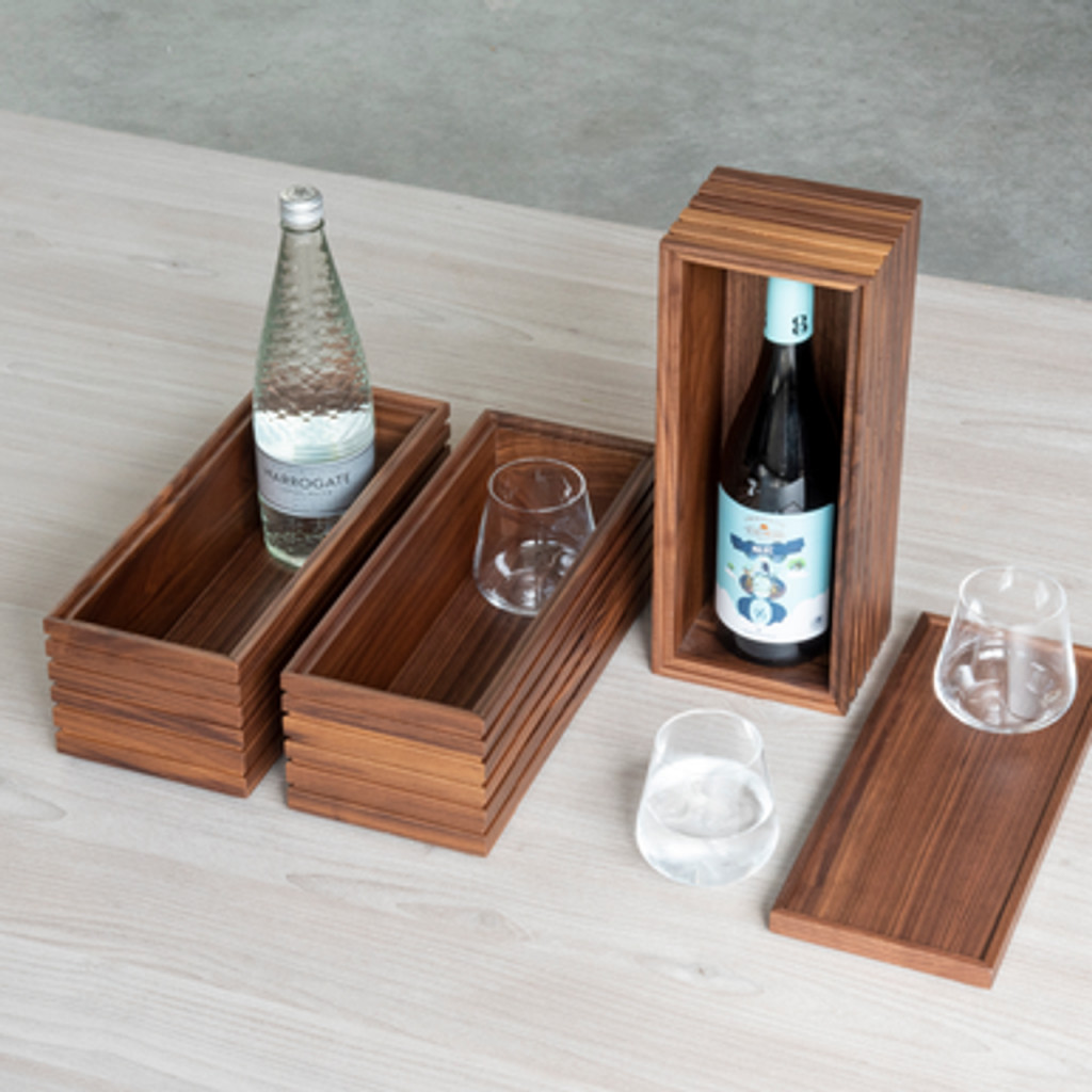 Craster Flow Oak 1.8 Bento Tray Lid Oak, Lacquer 325 × 132 × 20 mm