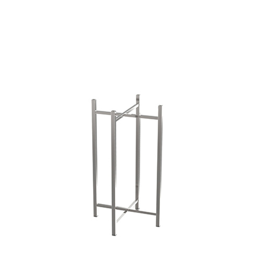 Craster Rise 700 Tall  Steel Table Leg (1100) 695 × 695 × 1090 mm