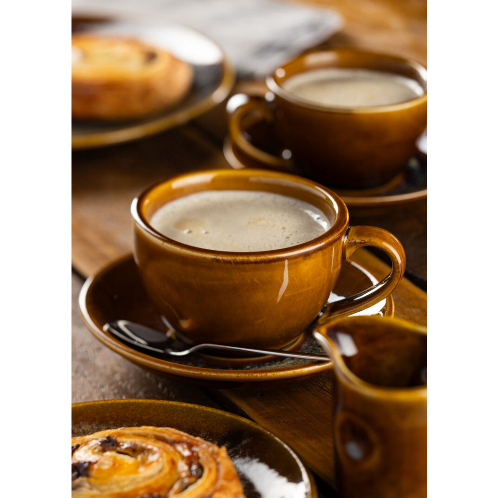 Utopia Murra Toffee Cappuccino Saucer 5.5" (14cm)