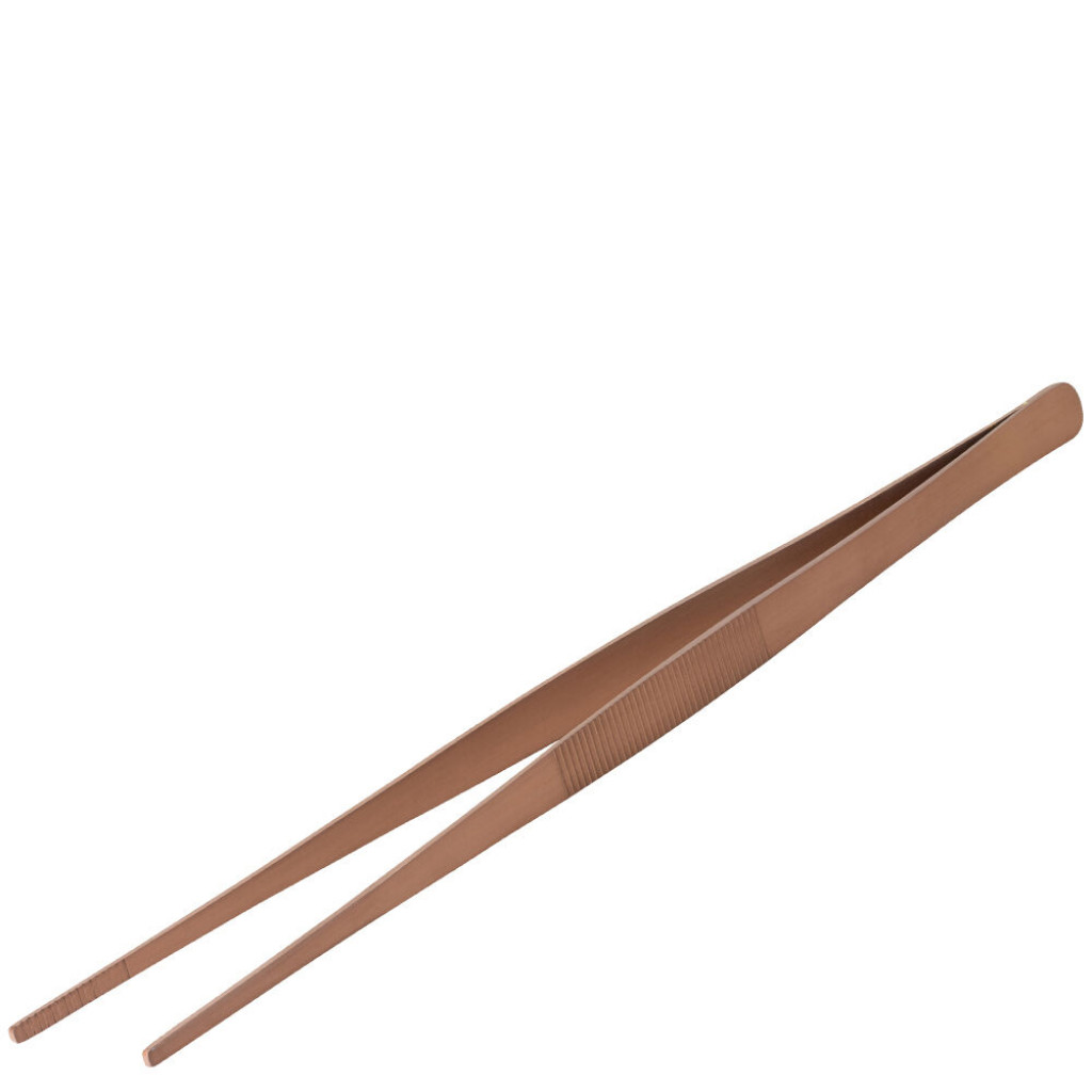 Utopia Brushed Copper Cocktail Tweezers 12" (30cm)