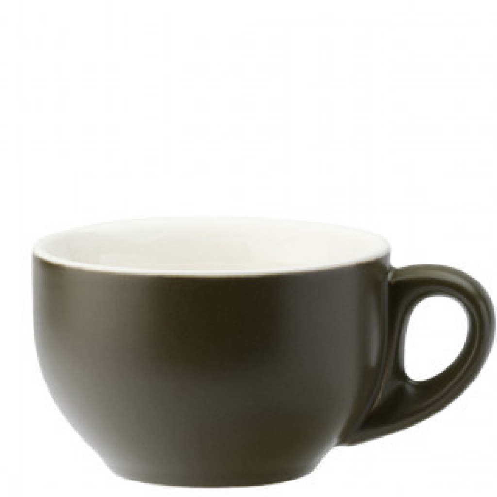 Utopia Barista Latte Matt Olive Cup 10oz (28cl)