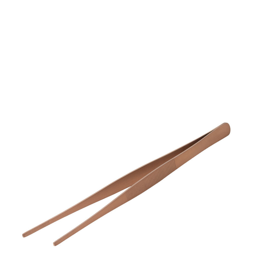 Utopia Brushed Copper Cocktail Tweezers 10" (25cm)