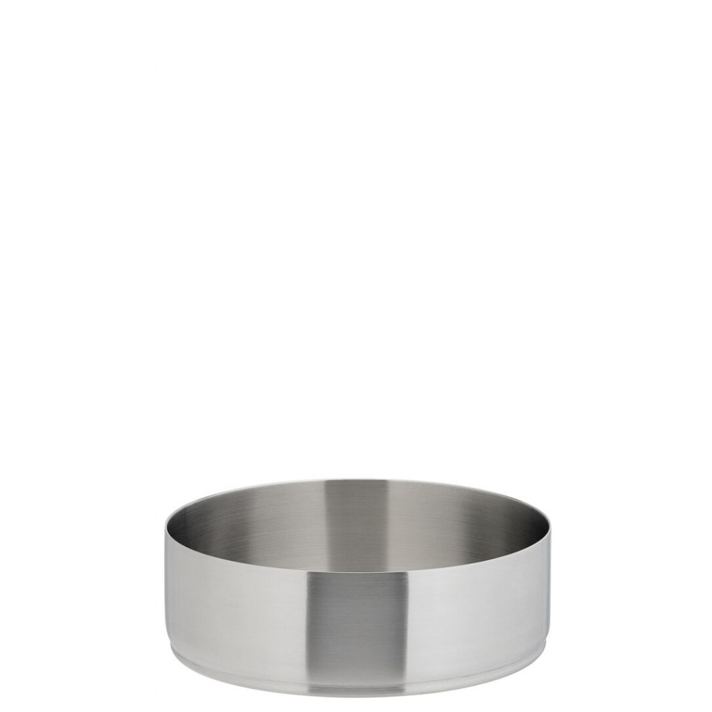 Utopia Brushed Stainless Steel Round Bowl 5.5" (14cm)