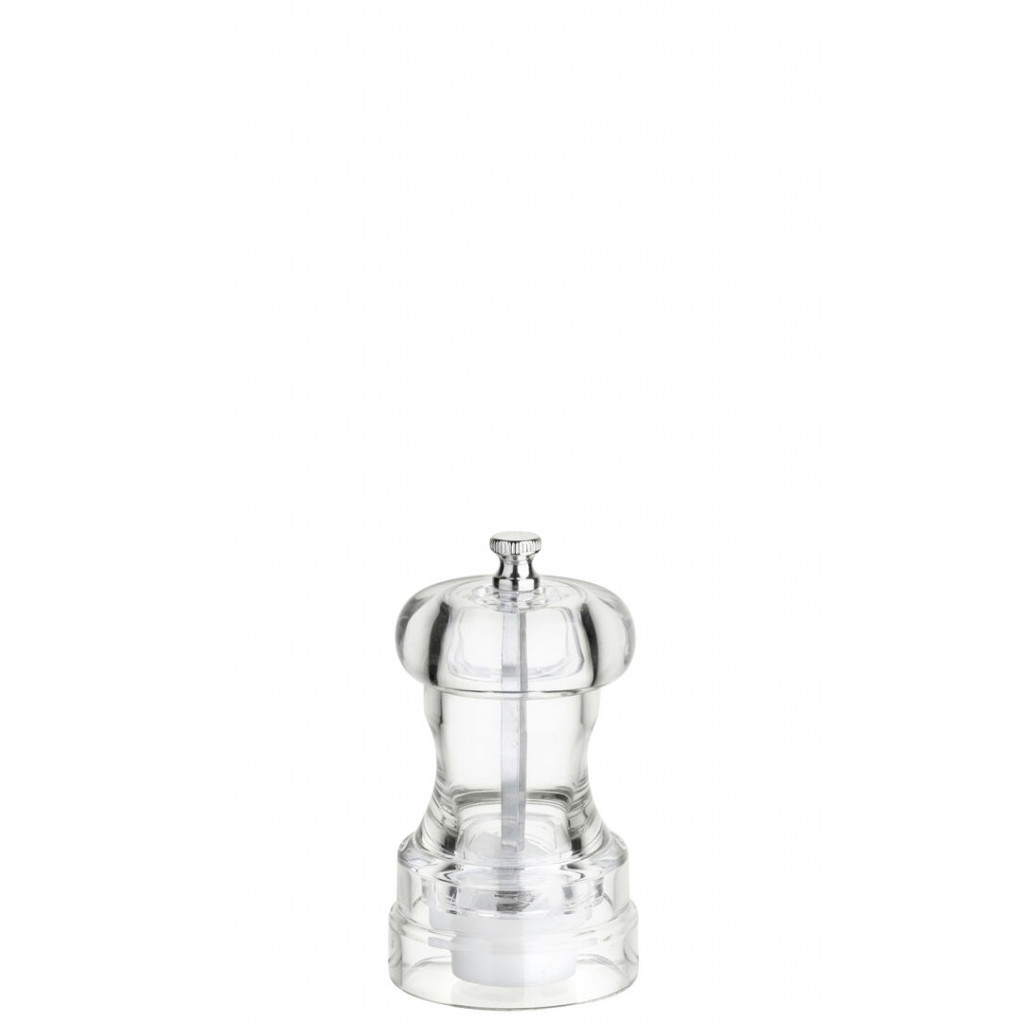 Utopia Clear Acrylic Salt/Pepper Grinder 4" (10cm)