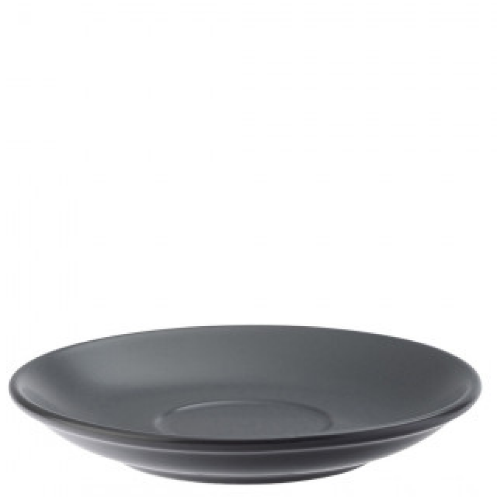 Utopia Barista Matt Grey Saucer 5.5" (14.5cm)