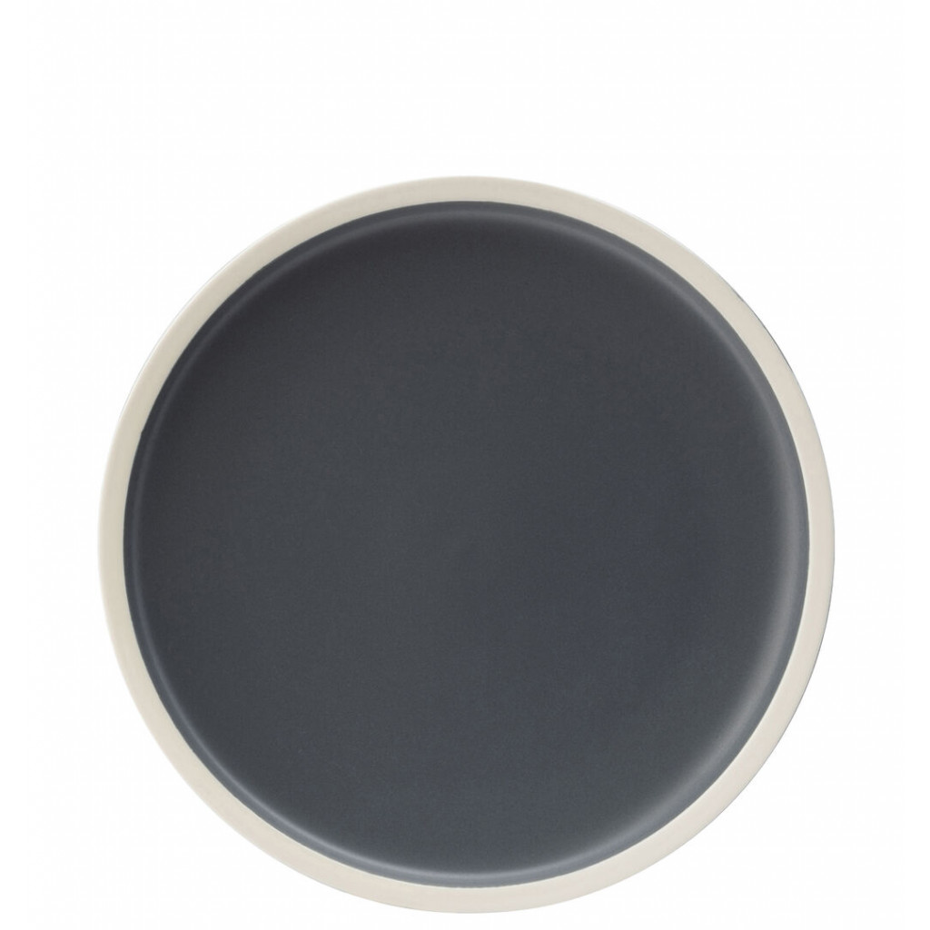 Utopia Forma Charcoal Plate 9.5" (24cm)