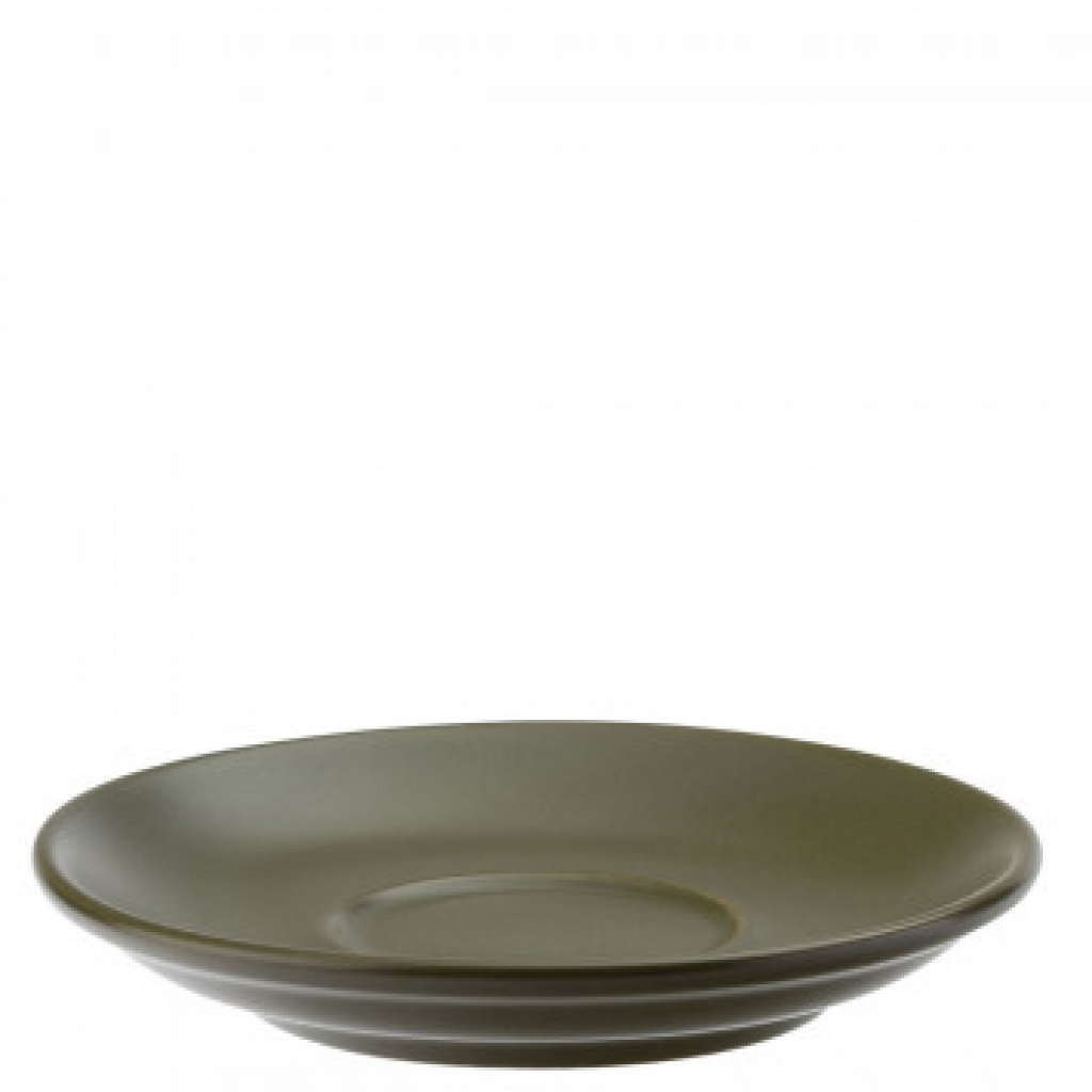 Utopia Barista Matt Olive Saucer 6" (15.5cm)