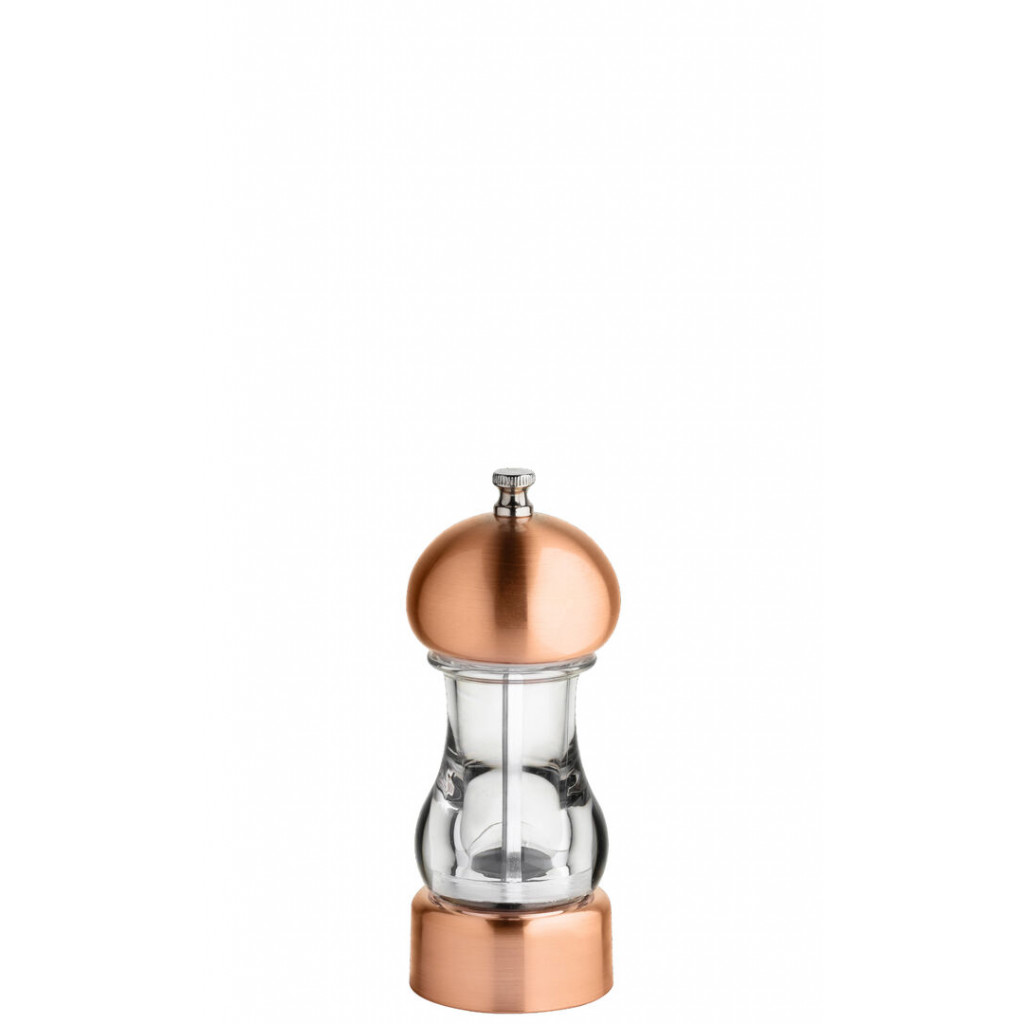 Utopia Copper Top Acrylic Salt/Pepper Grinder 6" (15cm)