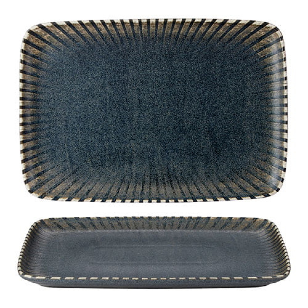 DPS Flint Rect Platter 33 x 23cm