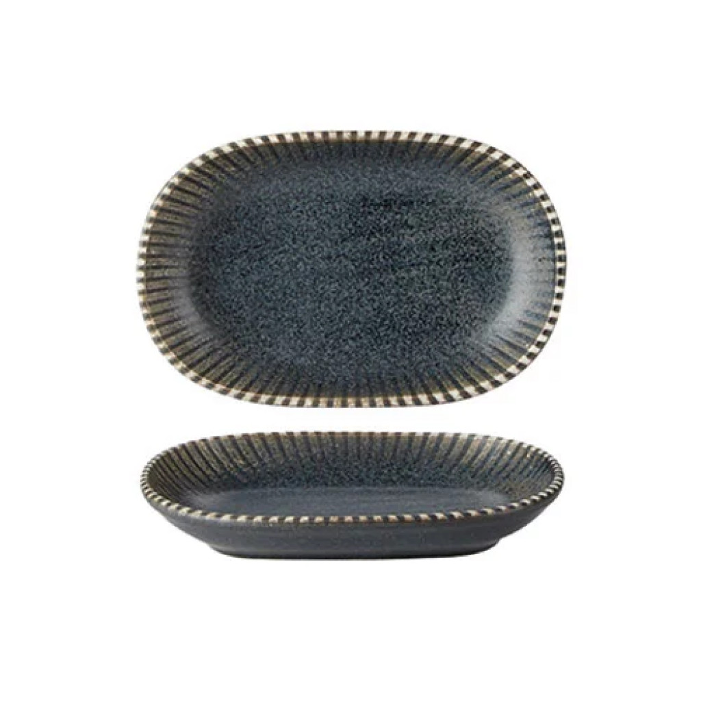 DPS Flint Oval Dish 14 x 9cm