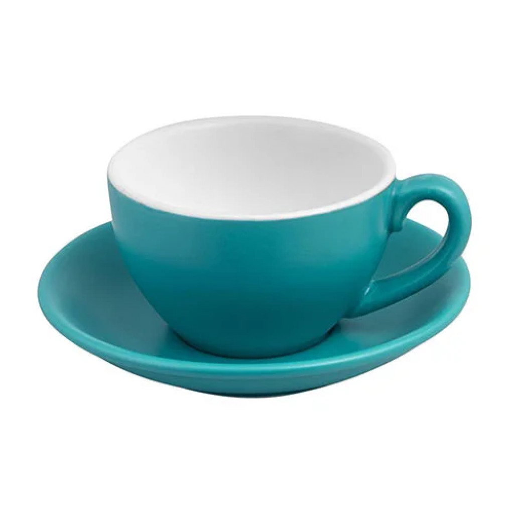 Saucer for Cappuccino Cup Aqua