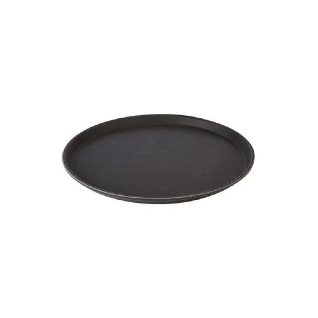 DPS Black Round Non-Slip Tray 27.5cm/11"