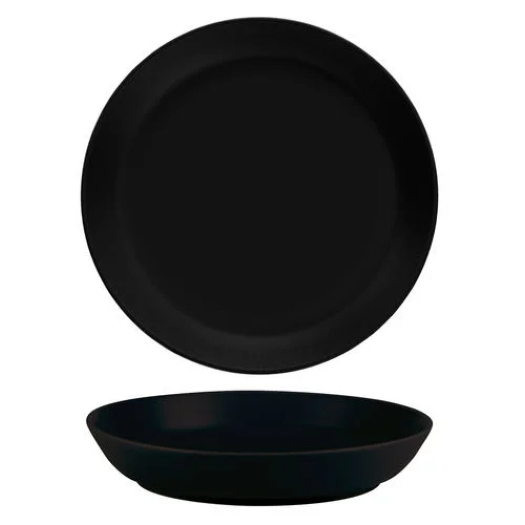 DPS Costa Verde Nordika Black Deep Plate 24cm