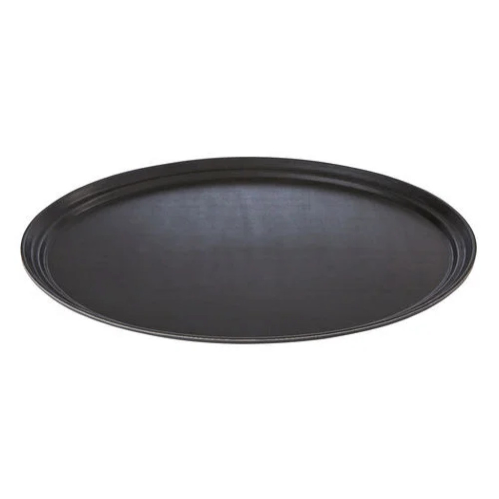 DPS Black Oval Non-Slip Tray 56cm x 68.5cm/22" x 27"