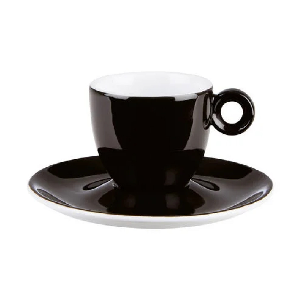 DPS Black Espresso Saucer 12.5cm/5"