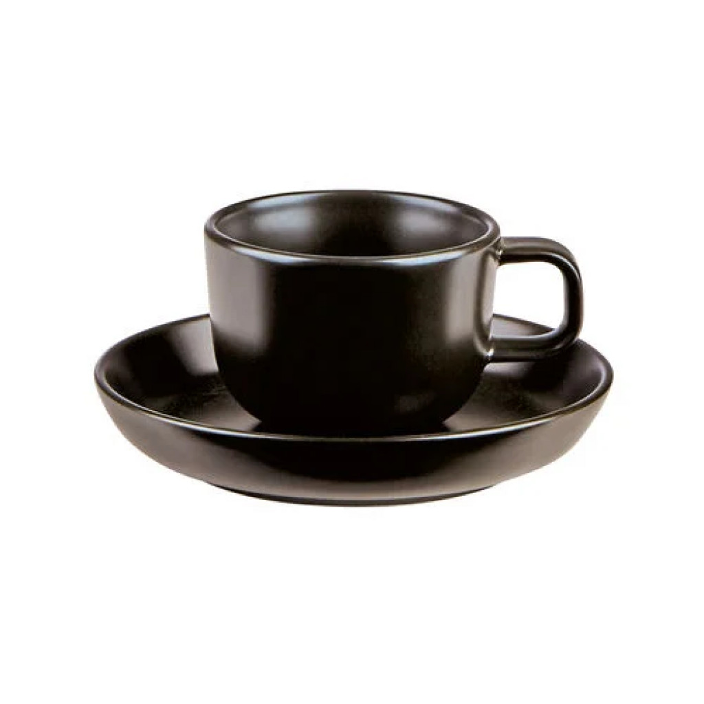 DPS Nordika Black Saucer 12cm