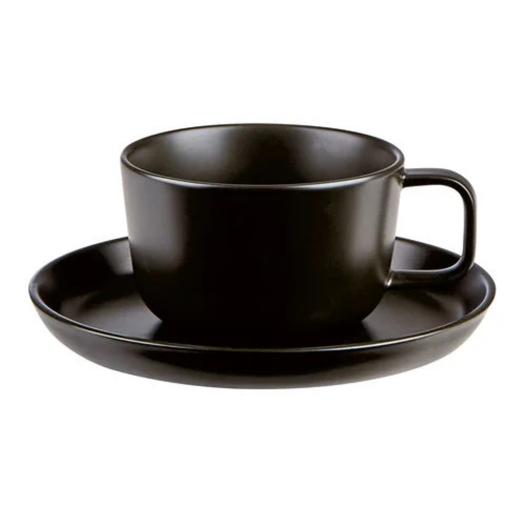 DPS Nordika Black Saucer 17cm