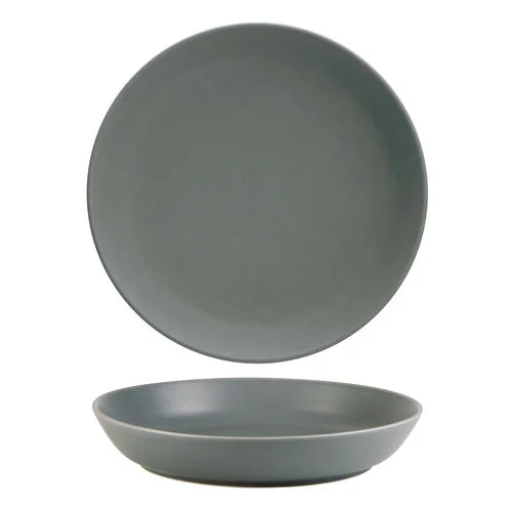 DPS Nordika Grey Deep Plate 24cm