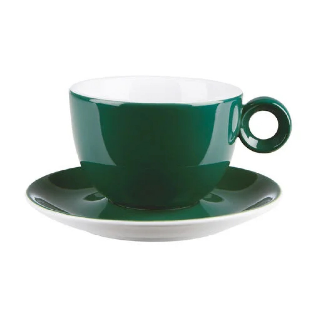 DPS Costa Verde Dark Green Bowl Shaped Cup 8oz/23cl